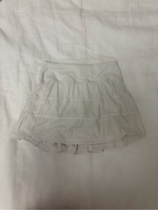 lululemon athletica Dresses & Skirts - Lululemon - Pace Rival Mid-Rise Skirt - White - Size 0 !! 🎾